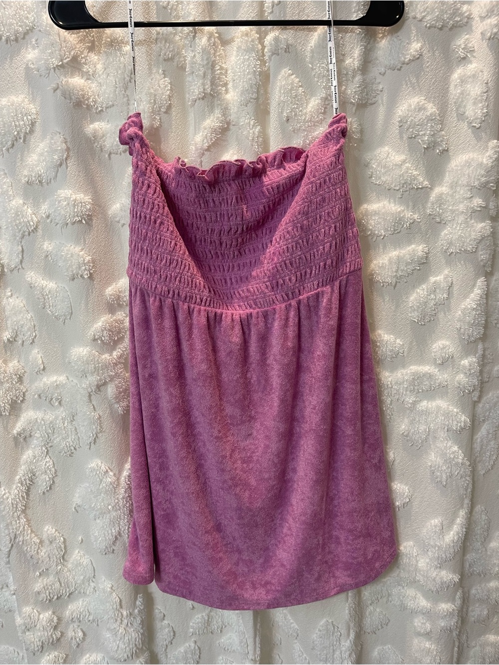 Classic Y2K Juicy Couture pink/purple tube top dress